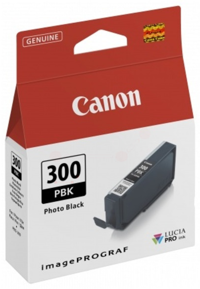 Original Canon PFI300PBK | 4193C001 Tinte Foto Schwarz