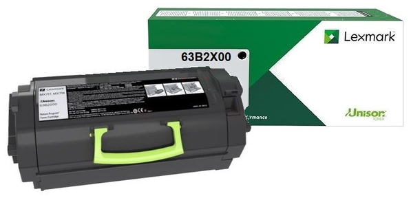 Original Lexmark 63B2X00 Toner Schwarz