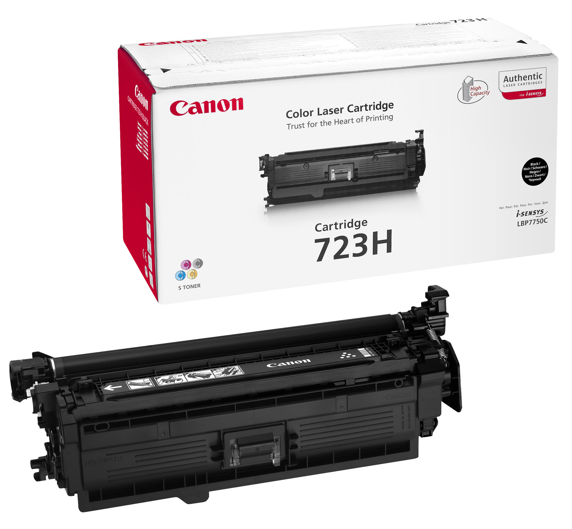 Original Canon 723HBK | 2645B002 Toner Schwarz XL ( A-Ware )