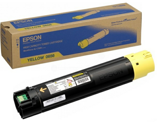 Original Epson 0656 | C13S050656 Toner Gelb XL