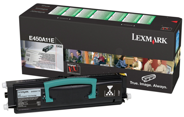 Original Lexmark E450A11E Toner Schwarz