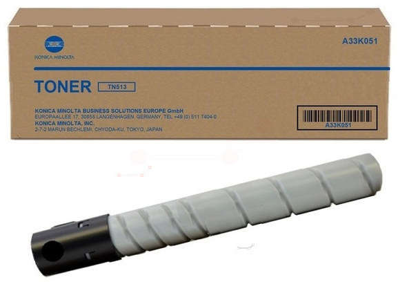 Original Konica Minolta TN513 | A33K051 Toner Schwarz