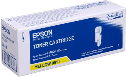 Original Epson 0611 | C13S050611 Toner Gelb XL