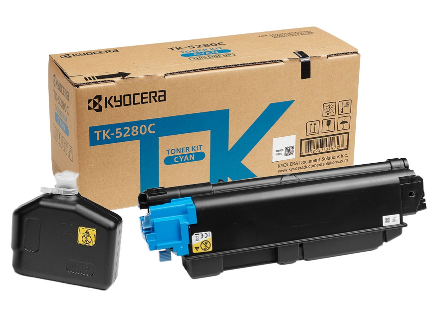 Original Kyocera TK5280C | 1T02TWCNL0 Toner Cyan