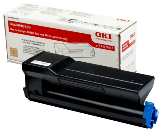 Original OKI 43979216 Toner Schwarz XXXL