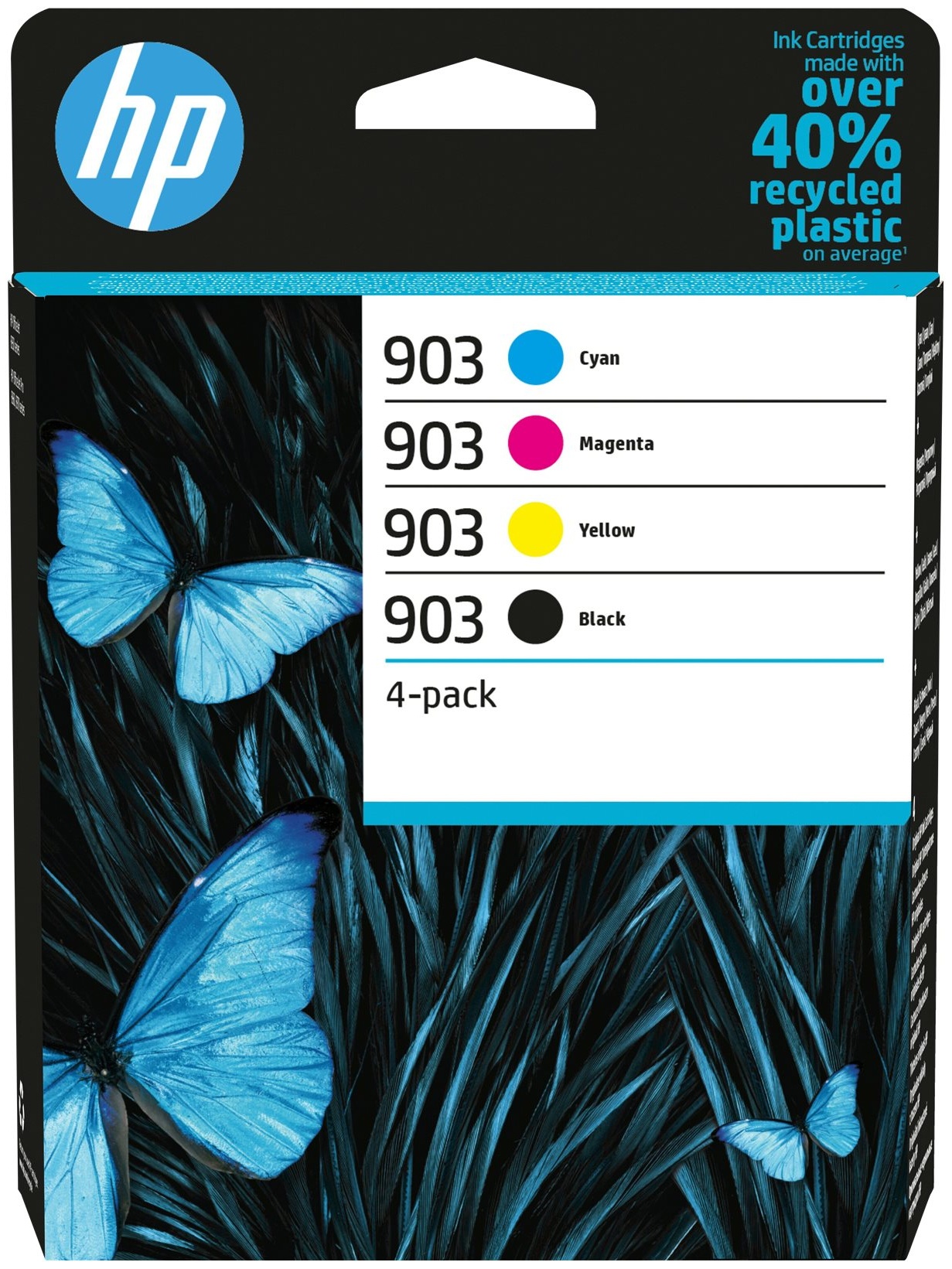Original HP 903 | 6ZC73AE Tinte BK/C/M/Y Spar Set