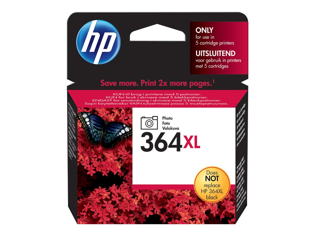 Original HP 364XL | CB322EE Tinte Foto Schwarz XL ( 2022 )