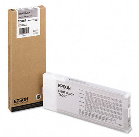 Original Epson T6067 | C13T606700 Tinte Light Schwarz ( 2025 )