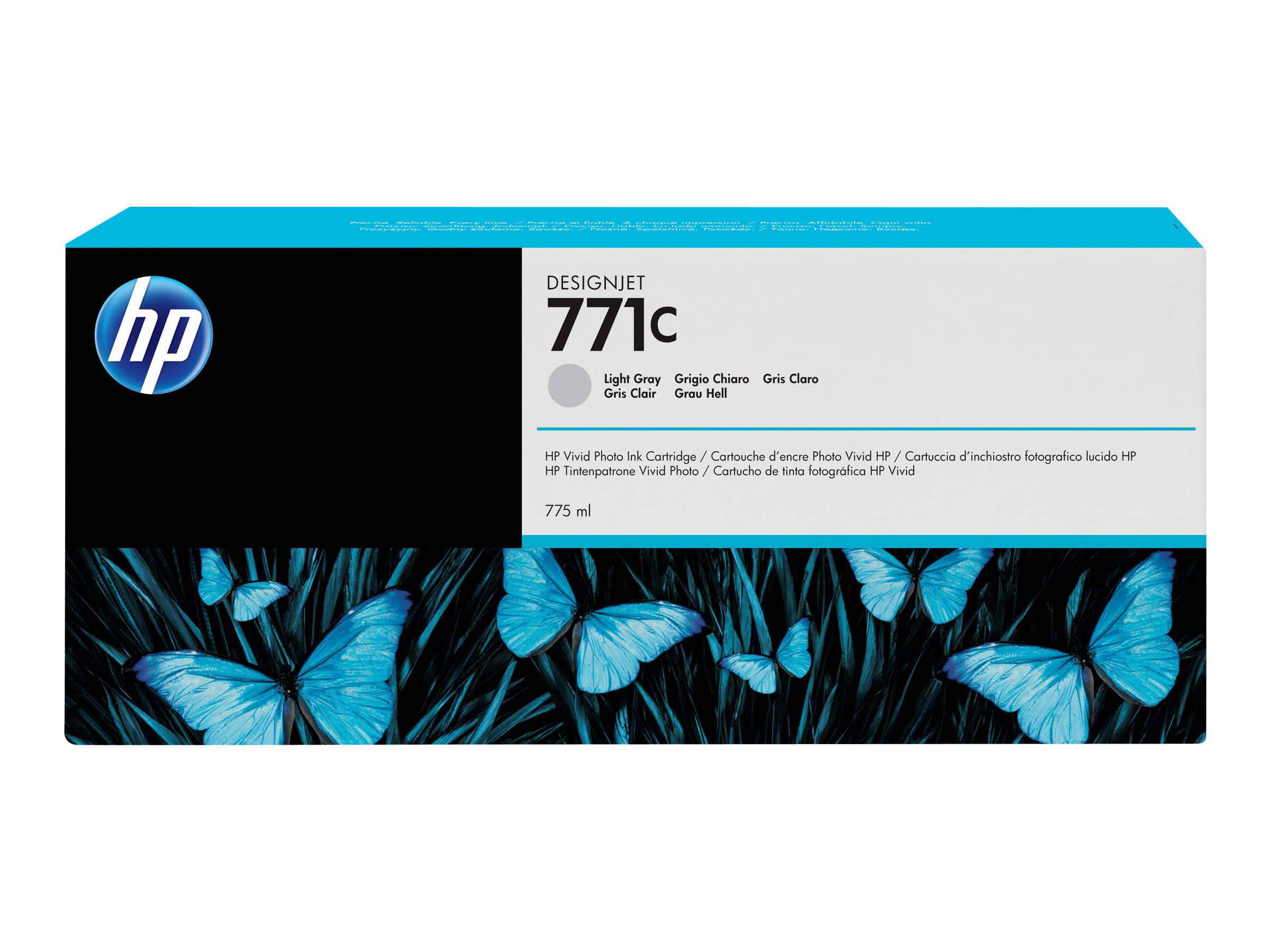 Original HP 771C | B6Y14A Tinte hell Grau