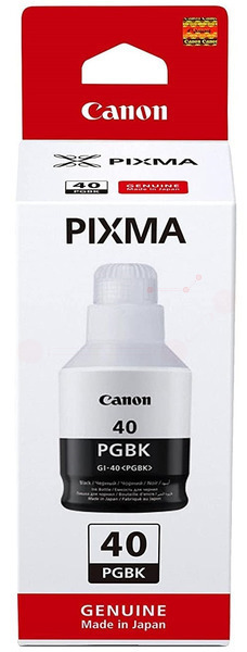 Original Canon GI40PGBK | 3385C001 Tintenflasche Schwarz