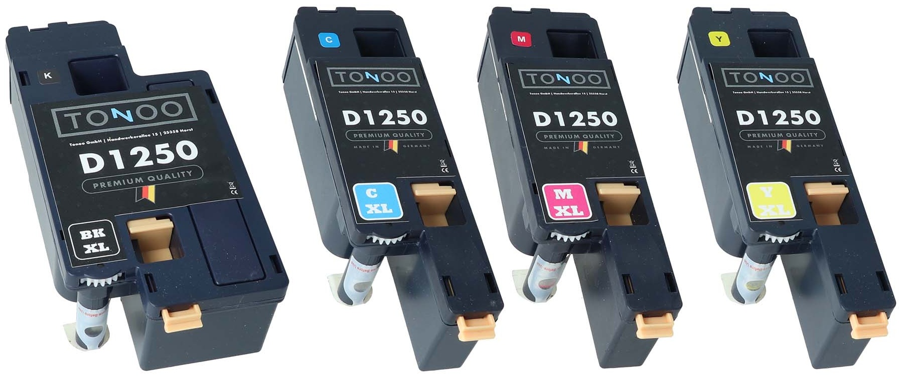Tonoo® Toner ersetzt Dell 1250 | 1350 | C1760 | Spar Set XL