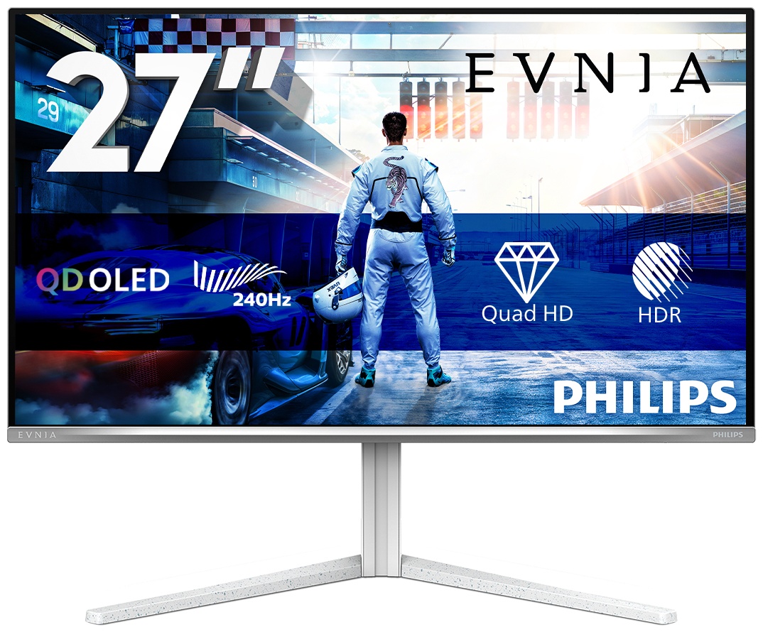 Philips Evnia 6000 | 27M2N6501L/00 Monitor 26,5 zoll | 67,3 cm | WQHD | 2560 x 1440 | Weiß