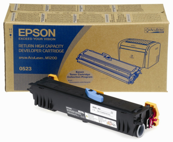 Original Epson 0523 | C13S050523 schwarz Toner XL