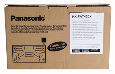 Original Panasonic KXFAT420X Toner Schwarz