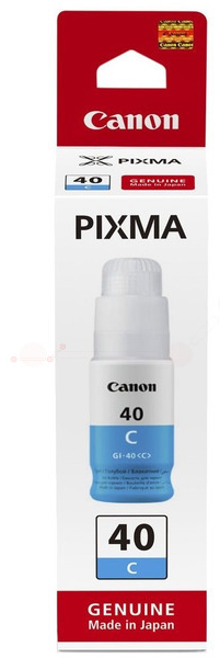Original Canon GI40C | 3400C001 Tintenflasche Cyan