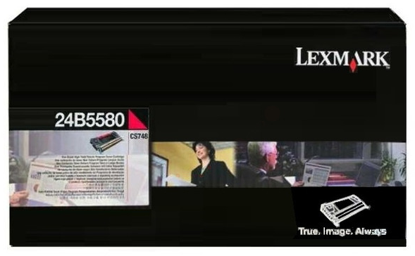 Original Lexmark 24B5580 Toner Magenta