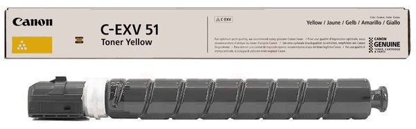 Original Canon CEXV51 | 0484C002 Toner Gelb ( A-Ware )