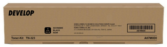Original Develop TN323 | A87M0D0 Toner Schwarz