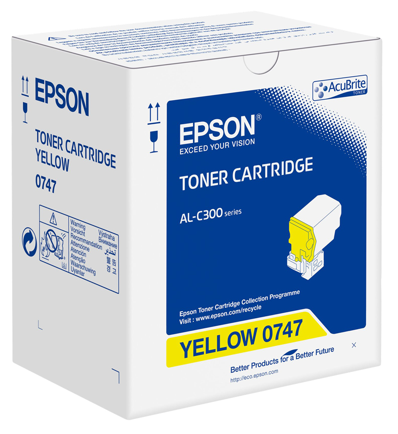 Original Epson 0747 | C13S050747 Toner Gelb ( A-Ware )
