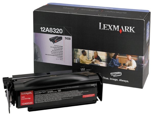 Original Lexmark 12A8320 Toner Schwarz