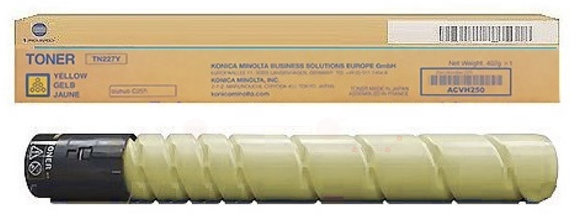 Original Konica Minolta TN227Y | ACVH250 Toner Gelb XL