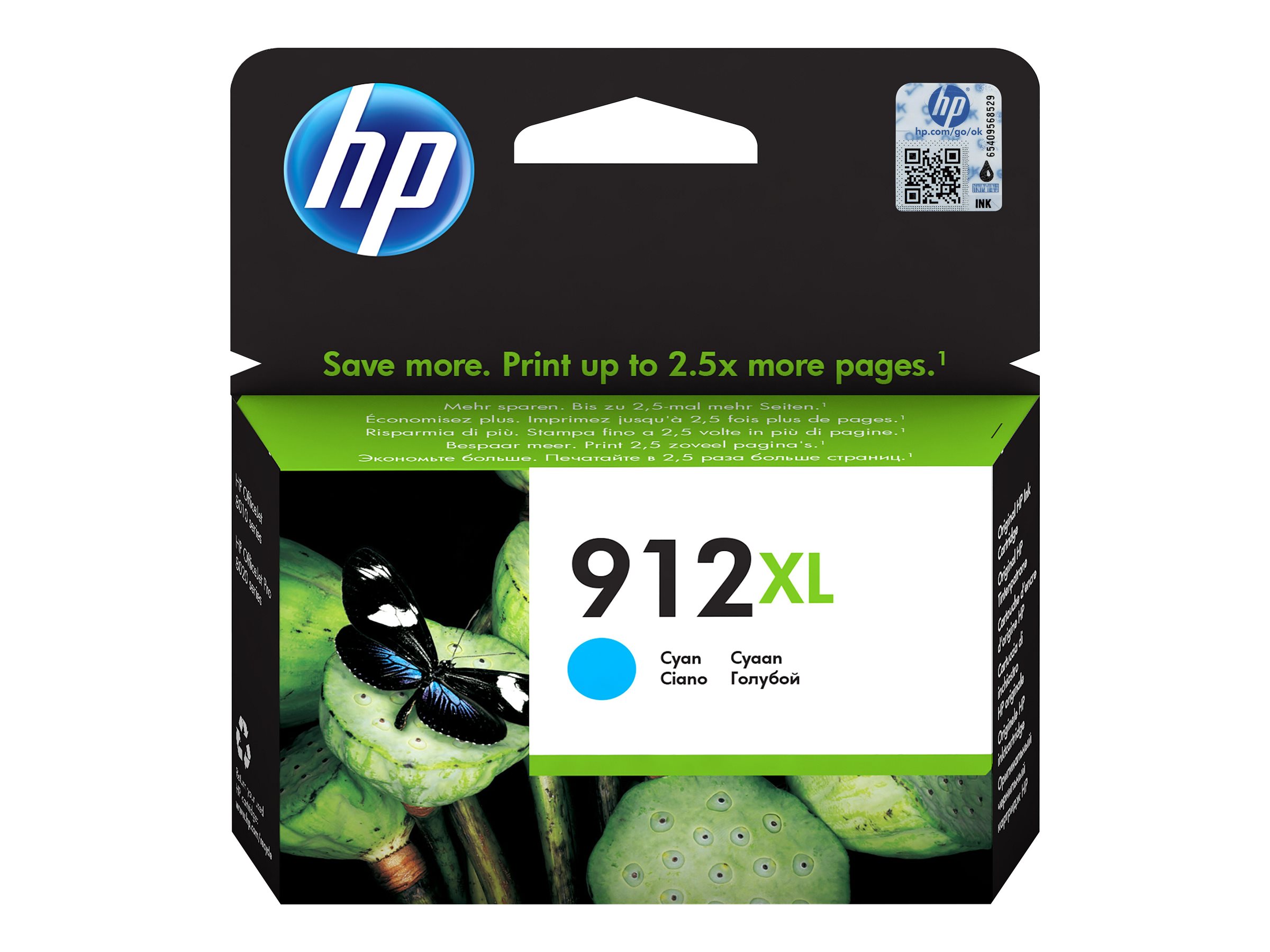 Original HP 912XL | 3YL81AE Tinte Cyan XL