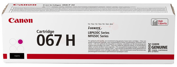 Original Canon 067H | 5104C002 Toner Magenta XL