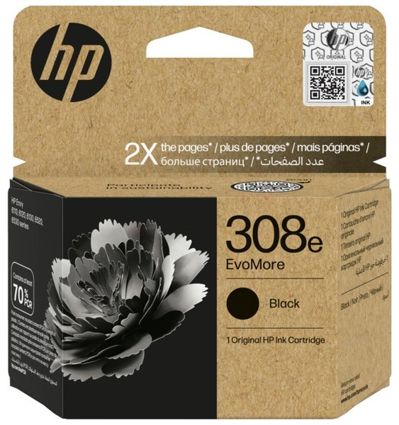 Original HP 308e | 7FP22UE Tinte Schwarz XL