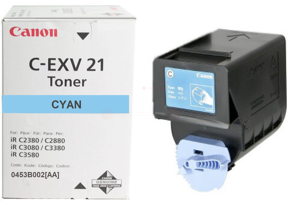 Original Canon 0453B002 | CEXV21 C Toner Cyan