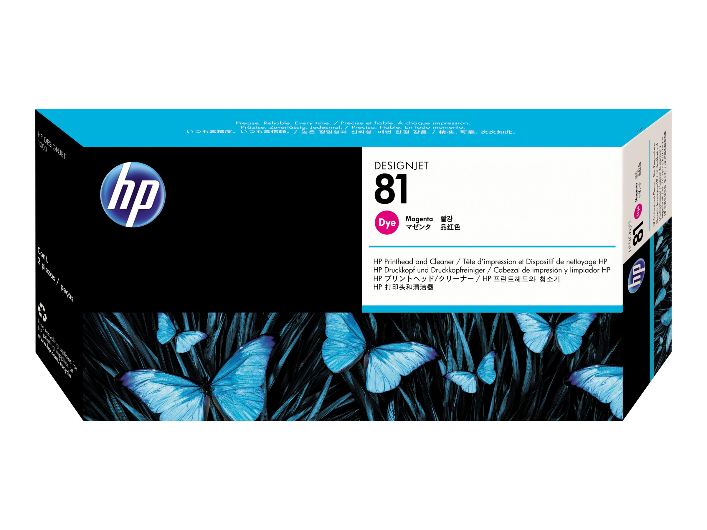 Original HP 81 | C4952A Druckkopf Magenta ( 2022 )