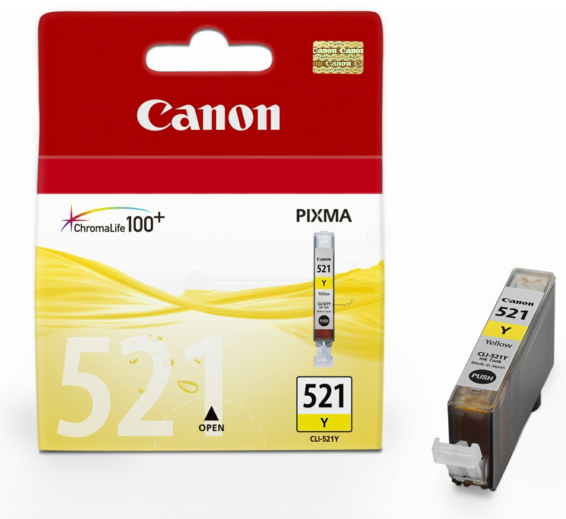 Original Canon CLI521Y | 2936B001 Tinte Gelb