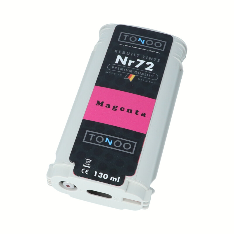 Tonoo® Tinte ersetzt HP 72 | C9372A Magenta