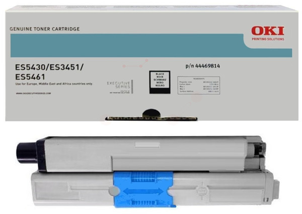 Original OKI 44469814 Toner Schwarz