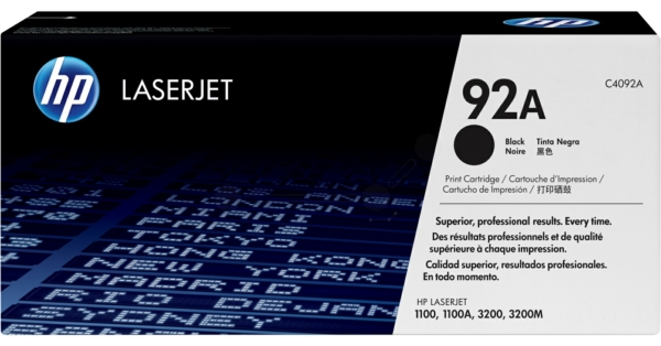 Original HP 92A | C4092A Toner Schwarz