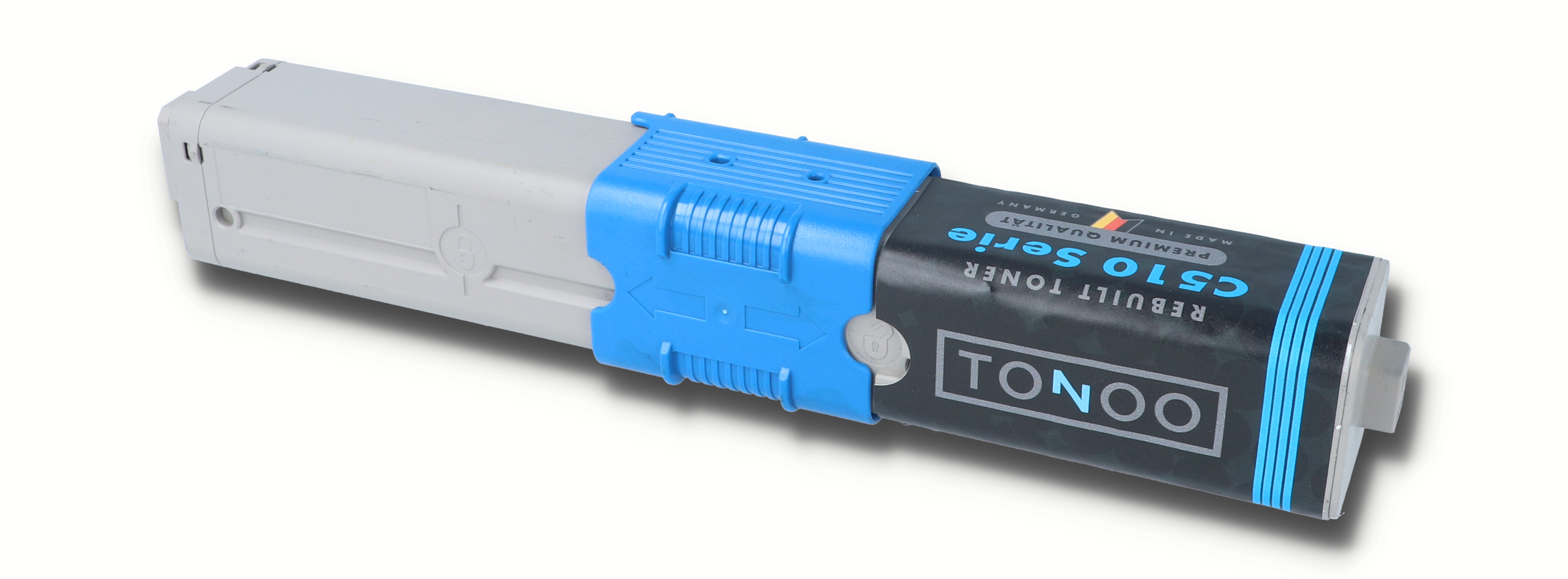 Tonoo® Toner ersetzt OKI 44469724 Cyan XL