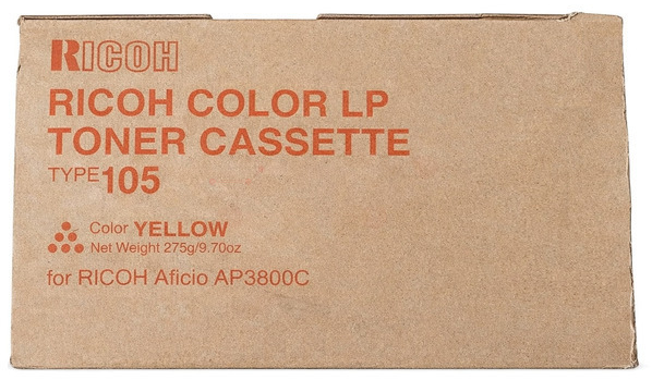 Original Ricoh Type 105 | 885407 Toner Gelb