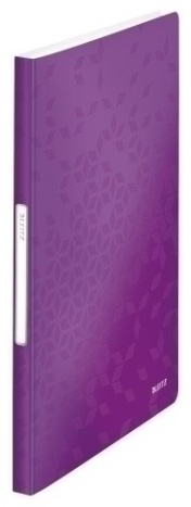Leitz Sichtbuch WOW | DIN A4 | 40 Hüllen | Violett-metallic