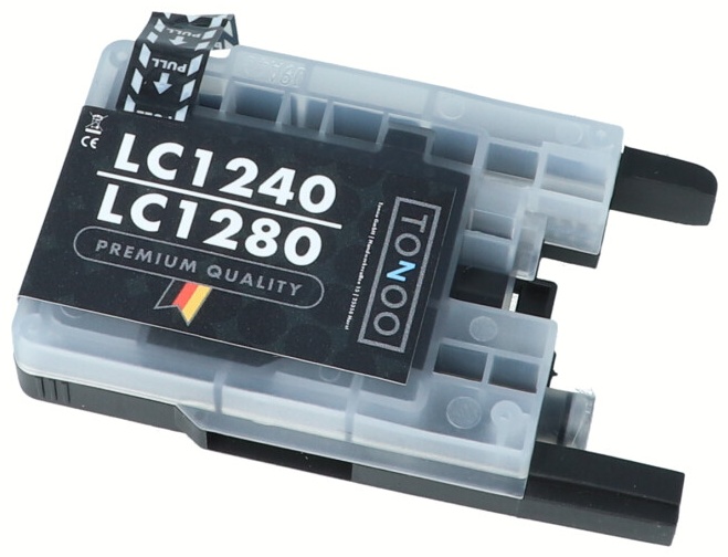 Tonoo® Tinte ersetzt Brother LC1280XLBK Schwarz XL
