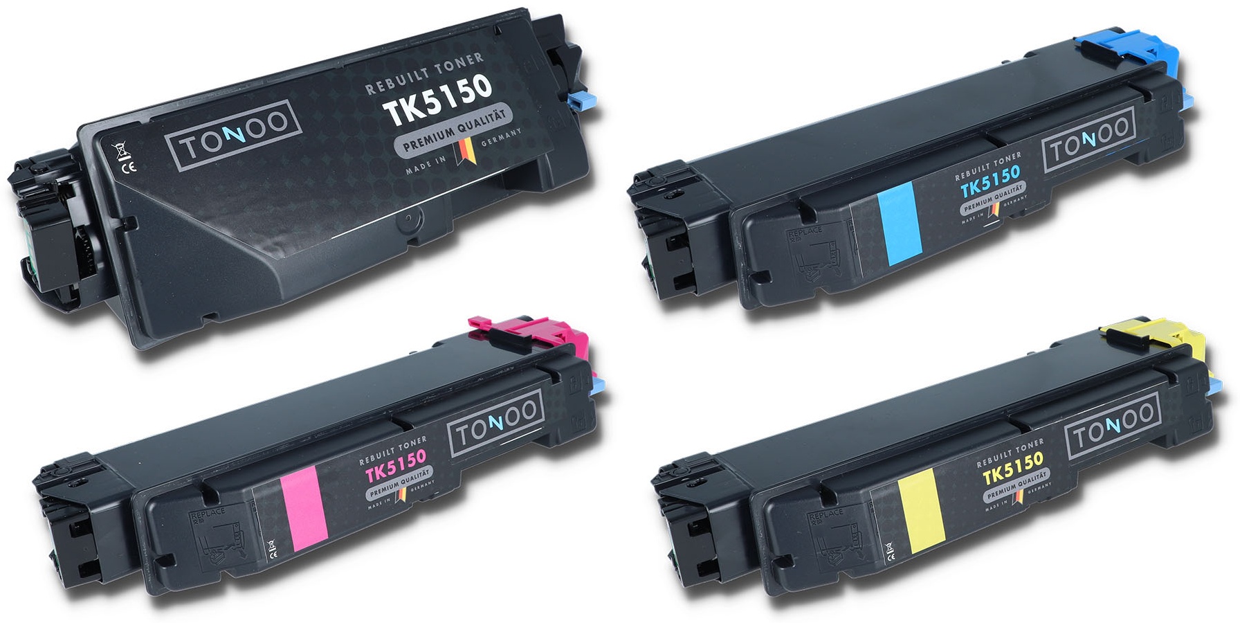 Tonoo® Toner ersetzt Kyocera TK5150 Spar Set