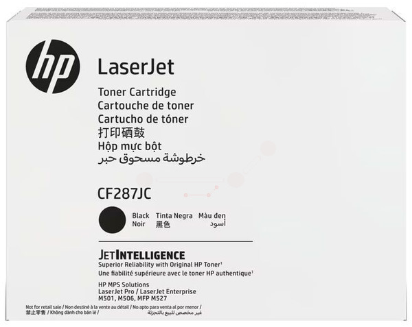 Original HP CF287JC Toner Schwarz XXL