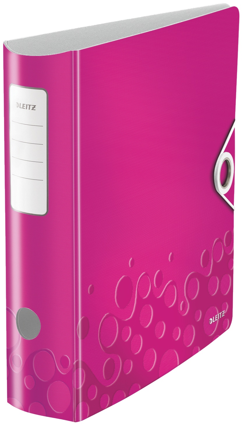 Leitz Ordner Active WOW 1106 | DIN A4 | 8,2 cm | Pink