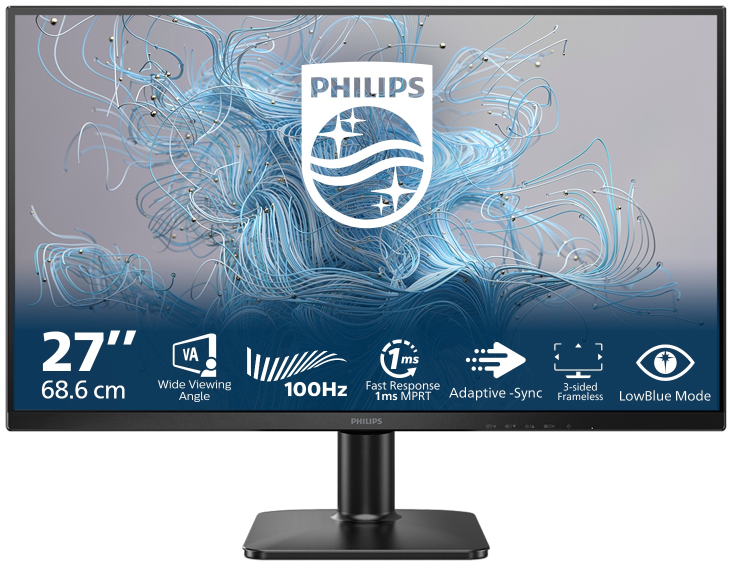 Philips 1000 series | 27E2N1100L/00 Monitor 27 zoll | 68,6 cm | Full HD | 1920 x 1080 | Schwarz