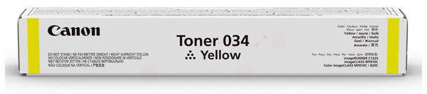 Original Canon 034 | 9451B001 Toner Gelb