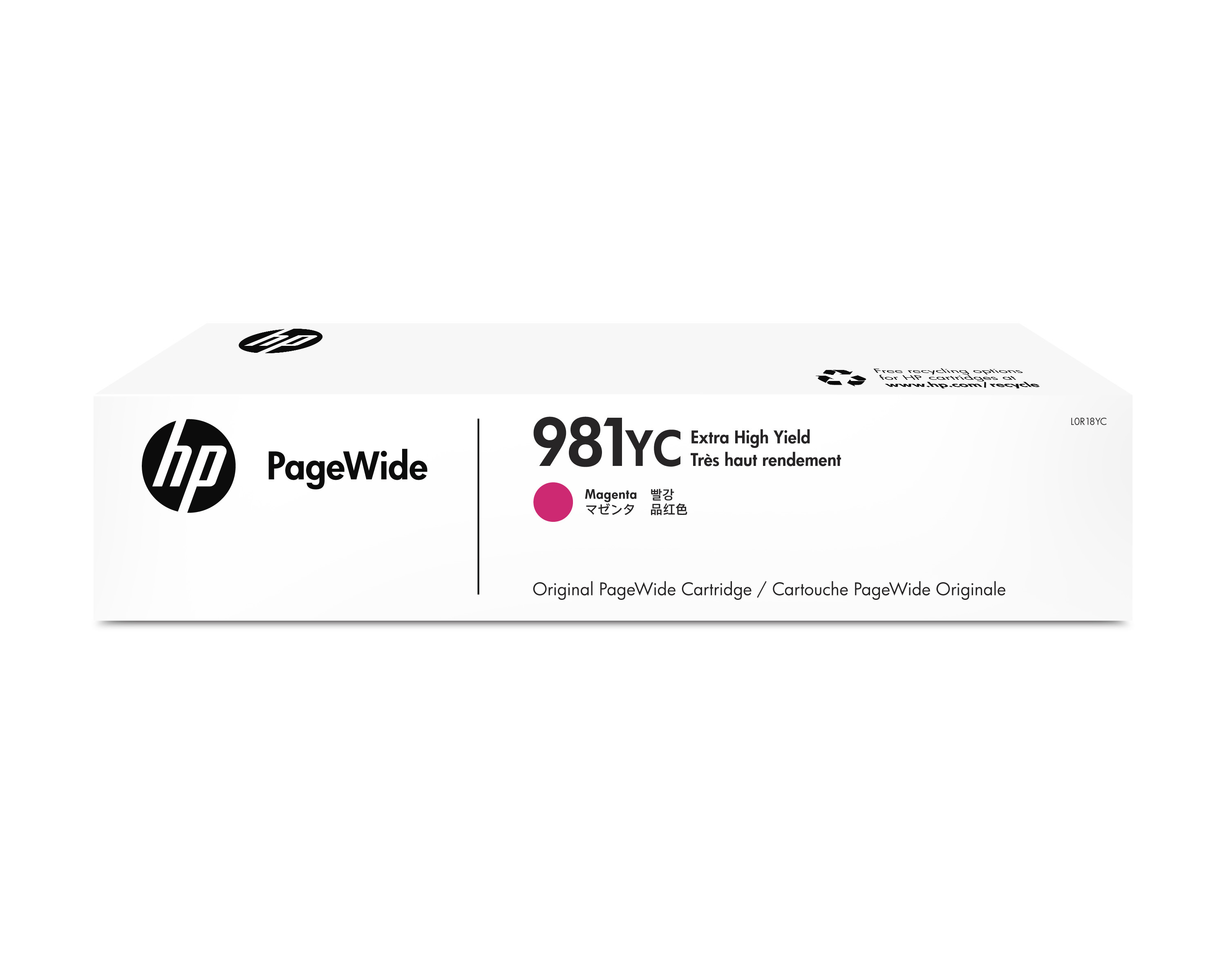 Original HP 981YC | L0R18YC Tinte Magenta ( 06.2026 )