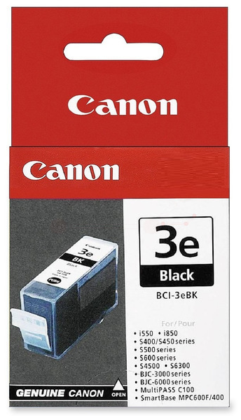 Original Canon BCI3EBK | 4479A002 Tinte Schwarz