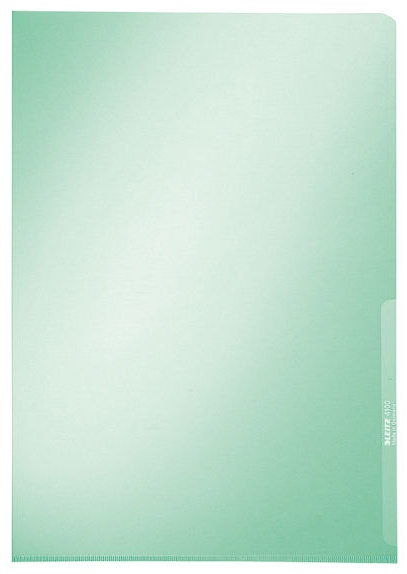 Leitz Sichthülle Premium 4100 | DIN A4 | glatt | 0,15 mm | Grün | 100er-Pack