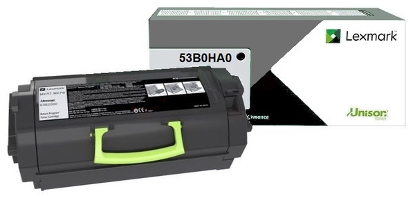 Original Lexmark MS817dn | MS818dn | 53B0HA0 Toner Schwarz XL
