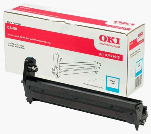 Original OKI 43449015 Trommel Cyan