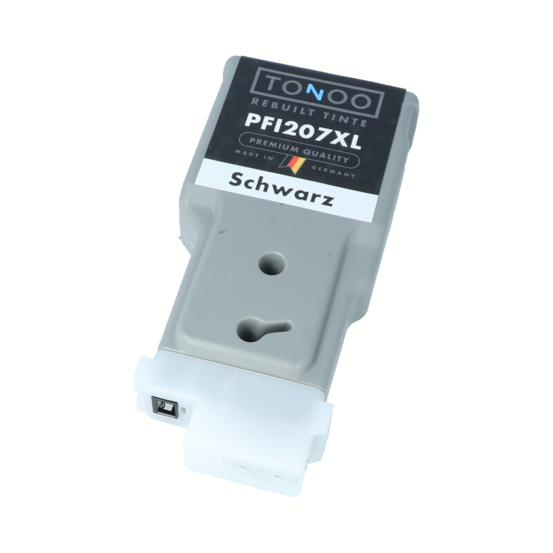 Tonoo® Tinte ersetzt Canon 8789B001 | PFI207BK Schwarz XL