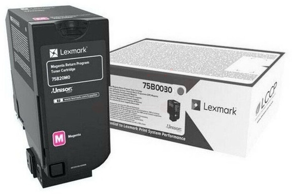 Original Lexmark 75B0030 Toner Magenta